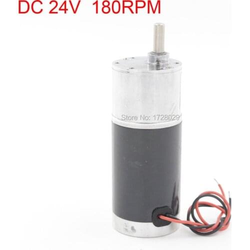 TJP37RO21.8i-Z6068 DC24V 180RPM Rotatory Speed Reduce Gear Box Motor