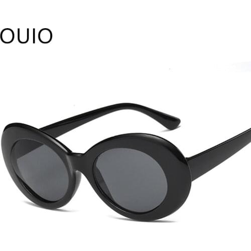 Clout Goggles Kurt Cobain Round Sunglasses For Women Men Brand Designer Glasses Retro Sun Glasses UV400 Eyewear