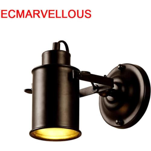 Penteadeira Bedroom Deco Mural Indoor Lighting Sconce Industrieel Applique Murale Luminaire Light For Home Wandlamp Wall Lamp