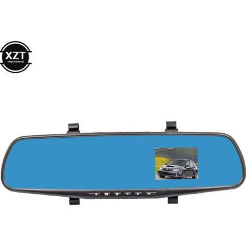 Newest Car DVR Camera Cam Digital Video Recorder Camcorder 120 Degree HD 1080P Inverted mirror Night Version G-Sensor Drive