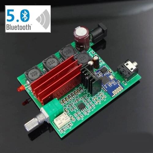 KYYSLB Home Audio Amplifier Board 50W + 50W 2.0 HIFI TPA3116 Digital Amplifier Board TPA3116D2 Bluetooth Amplifier Board 4.2 5.0