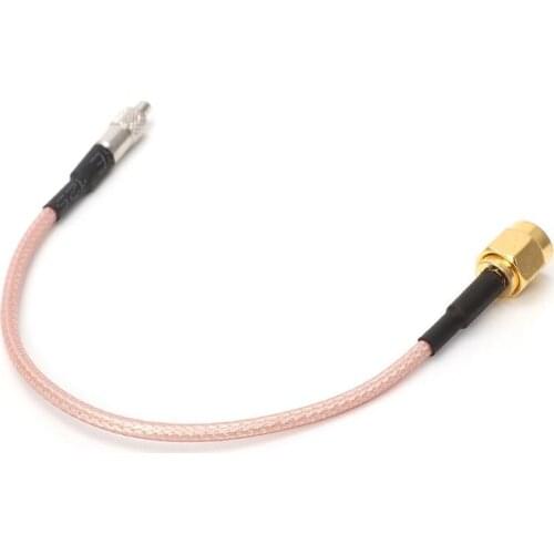 Straight TS9 Female Jack To SMA Male Plug RG316 Coaxial Pigtail Cable Assembly Extension Cables
