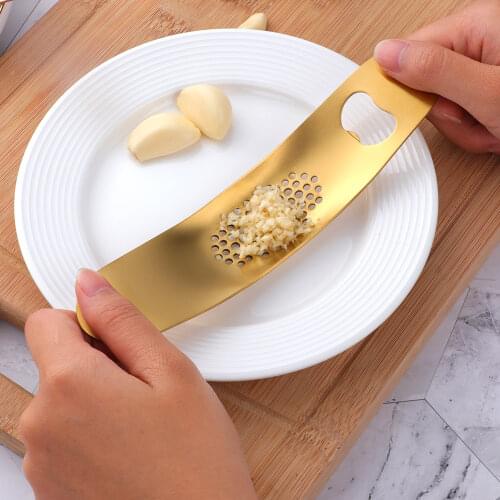 Stainless Steel Manual Garlic Presses Crusher Chopping Garlic Tools Bottle Can Beer Opener Fruit Vegetable Tools Kitchen Gadgets