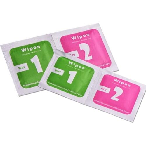 10Pcs/Lot Camera Lens Cleaning Cloth LCD Screens Dust Removal Wet Dry Wipe Paper 2XPA wholesales