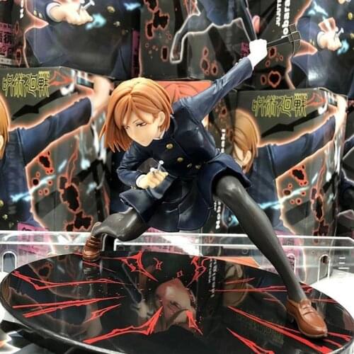 In Stock Original Taito Jujutsu Kaisen FIGURE Kugisaki Nobara Gojo Satoru Kids Toys Model Figurals Brinquedos Action Figure