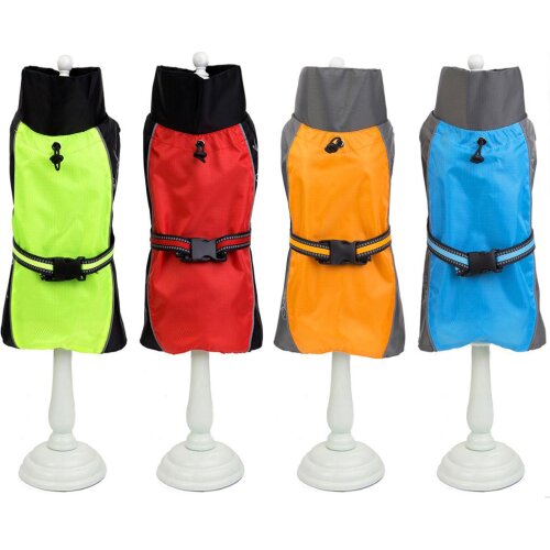 Windproof And Waterproof Rain Coat Pet clothes For Dogs