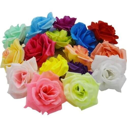 10 pcs Wedding decorative rose flowers christmas decorations for home accessories artificial flowers scrapbooking gift