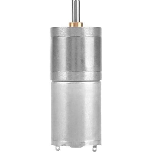 25GA-370 Minitype DC Motor Super Low Speede Lectric Motor High Torque High Rpm 6V 12V Decelerating Gear Motor