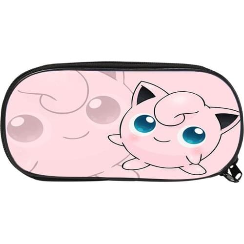 Pokemon Peripheral Pikachu Pencil Case Student Stationery Bag Anime Pencil Case Gift Cute School Supplies