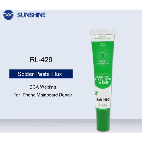RL-429 20ml Hose Type Mobile Phone Maintenance Flux BGA Solder Paste Phone Motherboard Repair Flux Extrusion Convenient To Use