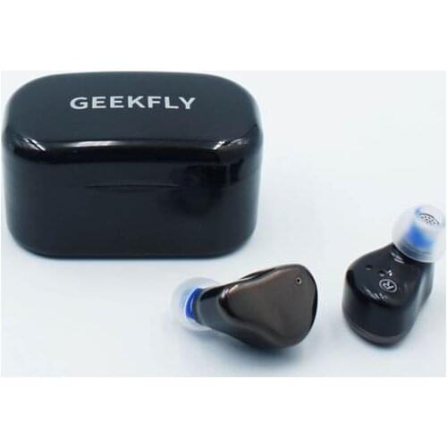 GEEKFLY GF8S Bluetooth 5.0 TWS 2 Piezoelectric Ceramics + 1BA + Dynamic Driver Hybrid HiFi In-Ear Earphones
