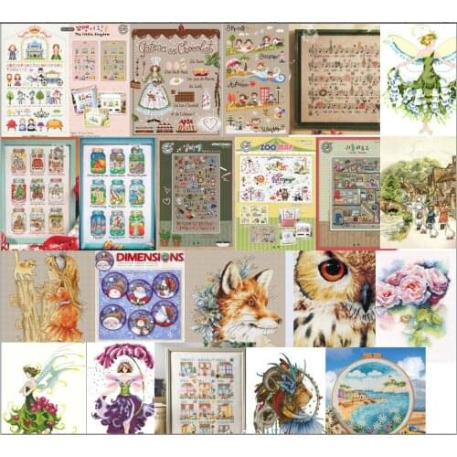 Hh Different SO styles Lovely Counted Cross Stitch Kit Fairy Tale Land Fairytale Fairyland Wonderland SO