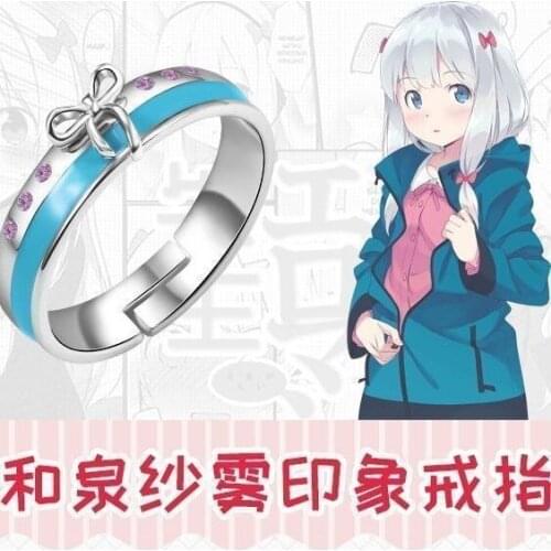 Japanese Anime Izumi Sagiri Cosplay Finger Ring Fashion Jewelry Halloween Costume Accessory Prop