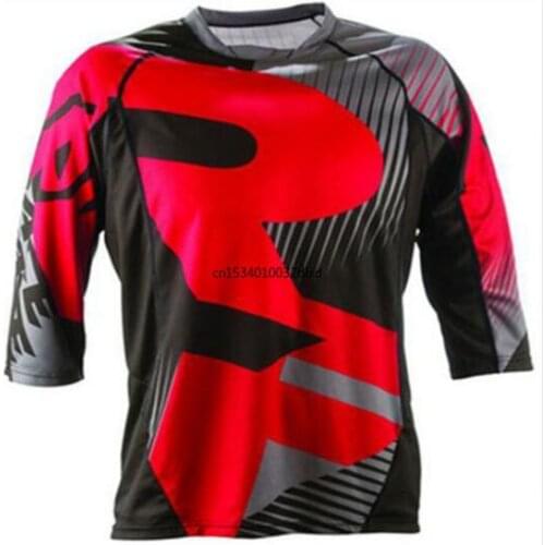 Motorcycle Jerseys 2021 Moto XC Motorcycle Summer Mountain Bike Motocross Jersey XC BMX DH MTB T Shirt Clothes