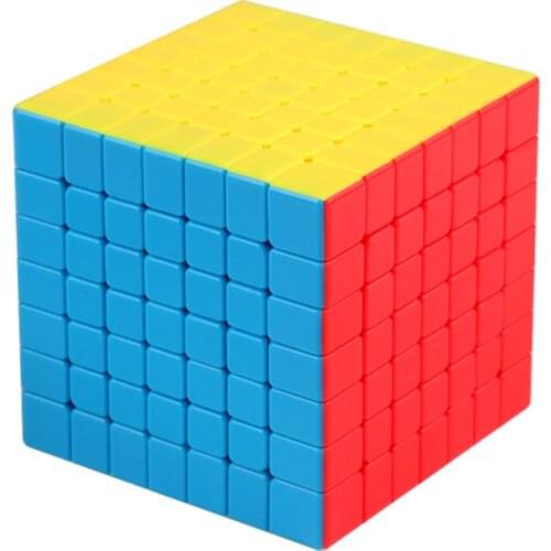 MoYu Meilong 7x7 Magic Cube 7 Layers Cube Seven Layer Black Cube Puzzle Educational Toys For Children Kids Adult Gift Toy