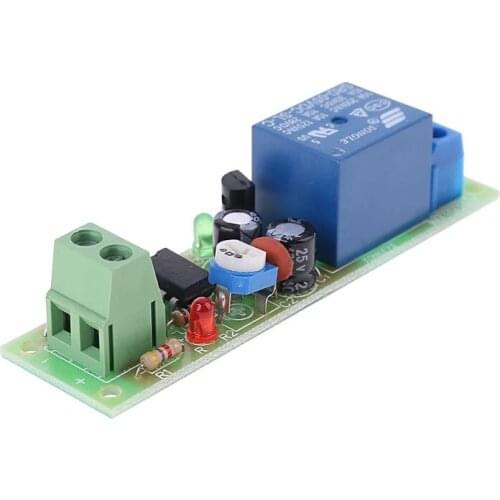 NE555 Relay DC 5V Timer Adjustable Delay Turn Off ON Switch Time Relay Module 649E