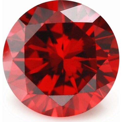Unheated 10.50 Cts Natural Mined 10mm Sri-Lanka Garnet Ruby Round Cut VVS Gem