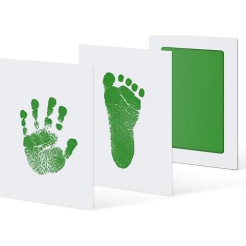 Wholesale Newborn Baby Handprint Footprint Pad Safe Non-Toxic Clean Touch Ink Pad Photo Easy To Operate Hand Foot Print Pad