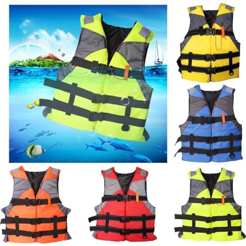 Outdoor Rafting Life Jacket Vest Children and Adult Swimming Snorkeling Wear Fishing Suit