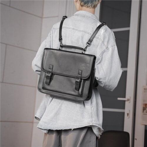 New Mens Messenger Bag Multi-Functional Business Casual Briefcase Hand Bag Horizontal Hand Bag Houlder Laptop Backpack