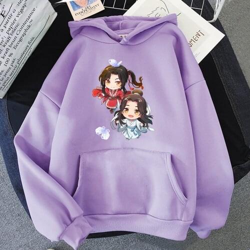 Heaven Officials Blessing Hoodie Men Hip Hop Hoodies Women Streetwears Harajuku Streetwear Hoody Pullover Crewneck Sweatshirts