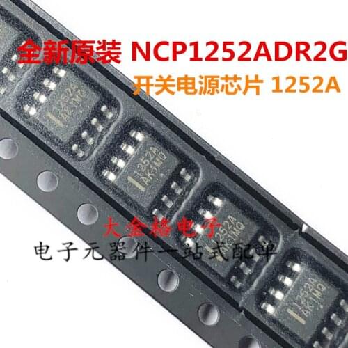 In Stock 100% New&original 5pcs/lot NCP1252ADR2G NCP1252ADR 1252A SOP8