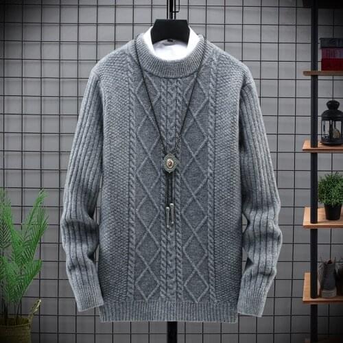 12 big boys round neck sweater 13-year-old high and junior high school students 14 autumn and winter slim-fit sweater 15 youth s