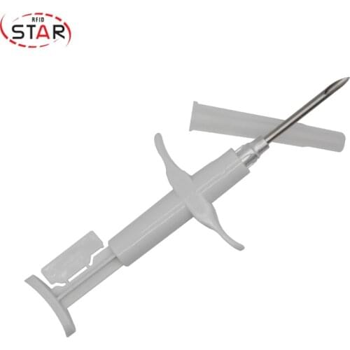 2*12mm Pet microchip syringe with needle set x20 animal injection rfid injector