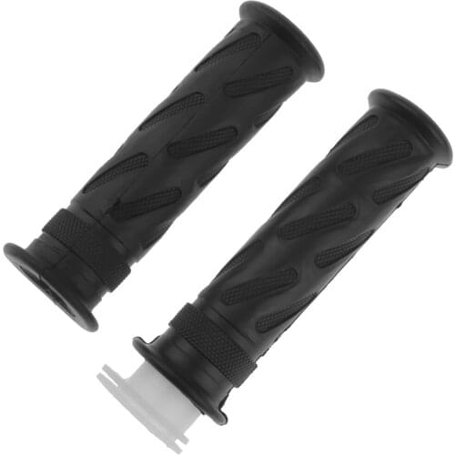 2 Pieces 7/8' Motorcycle Motorbike Handlebar Handle Bar Grips for Suzuki GSXR750 GSXR600