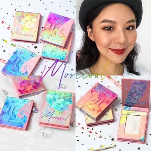 Bronze Highlighter Facial Contour Illuminator Powder Makeup Palette Blush Brightening Wearable Long Lasting Cosmetic Set