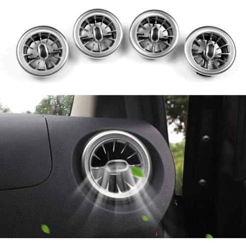 For Mercedes Benz V Class Vito Viano Valente Metris W447 15-19 Interior Front Dashboard Air Condition AC Vent Outlet Turbo Trim