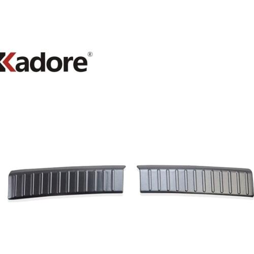 For Toyota Raize 2020 2021 Stainless Steel Inner Rear Trunk Bumper Cover Trim Tailgate Door Sill Protector Pad Car Accessories