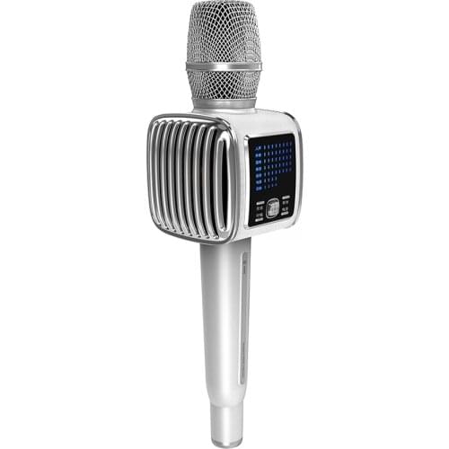 Dual Conference Vhf Kids Use Led Singing Mini Speaker Microphone Usb 2 Channels Tie Uhf Ufh Mic