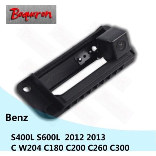 For Mercedes Benz C W204 C180 C200 C260 C300 S400L S600L HD CCD Night Vision Reverse Parking Backup Camera Car Rear View Camera