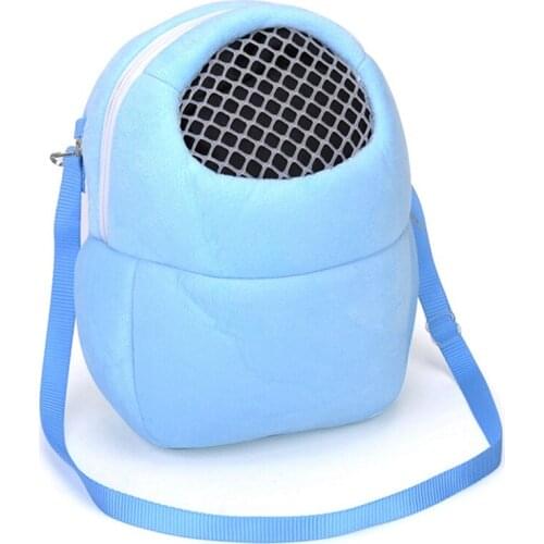 Small Pet Carrier Rabbit Cage Hamster Chinchilla Travel Warm Bags Cages Guinea Pig Carry Pouch Bag
