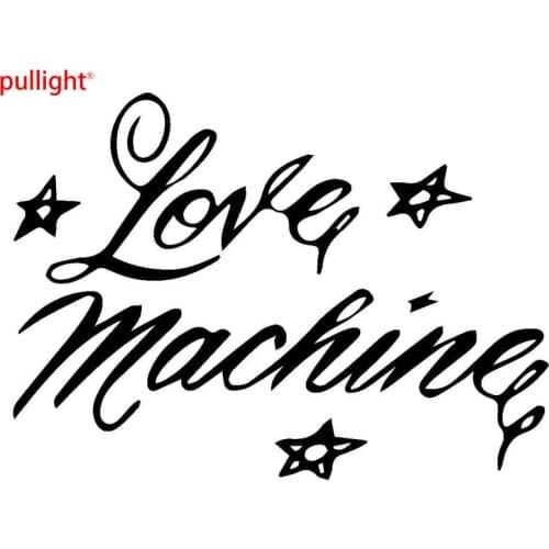 Love Machine Game TV Graphic decal sticker Brief Literary And Artistic Quotations Body Decals Car Accessories Car Styling