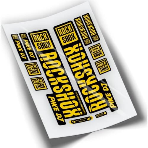 Pegatinas hairpin clip ROCKSHOX PIKE DJ 2019 WP262