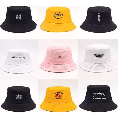 Pragmapism Bucket Hats Shading Flat Caps Outdoor Fishing Hunting Fisherman Sunscreen Folding bucket hat men hats for women SL-07