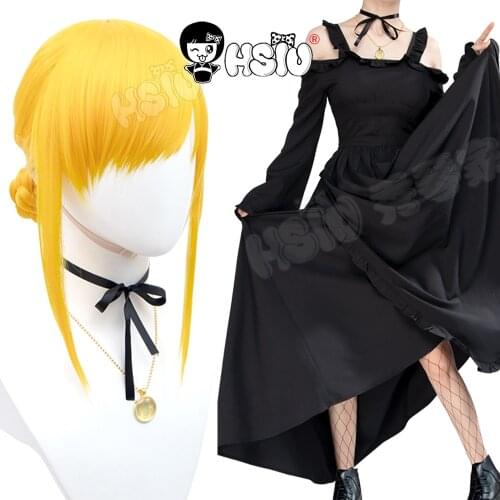 Alice Maid cosplay wig Long skirt Anime Alice long skirt Shinigami Bocchan to Kuro Maid cosplay「HSIU 」 Fiber synthetic wig