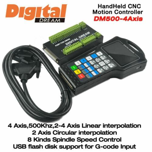 Digital Dream DM500 3/4 Axis CNC Handheld Motion Controller 500Khz
