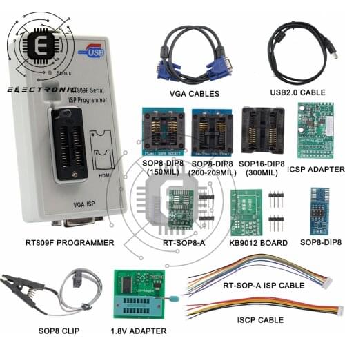Rt809f ISP Programmer LCD Programmer USB Maintenance Tool