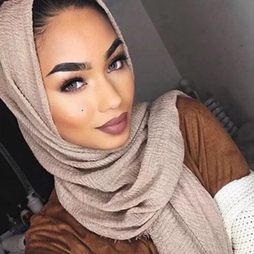 Bubble Plain scarf/cotton Scarf Fringes Women Soft Solid Hijab Popular Muffler Shawls Big Pashmina Wrap Hijab Scarves 180*90CM