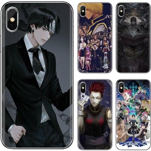 Silicone Shell Cover hunter-hxh-C-Phantom-Troupe-hunter For Huawei Mate 20 30 40 7 8 9 10 Lite Pro P Smart 2018 2019 Plus G7 G8