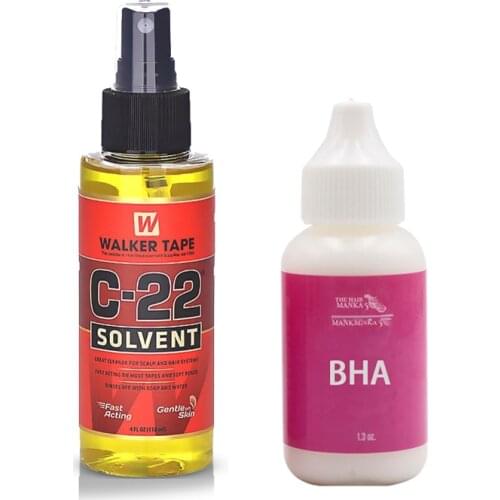 Strong Hold Waterproof Lace Glue And C-22 Hair Solvent Tape Adhesives Remover For Lace Wigs & Toupees