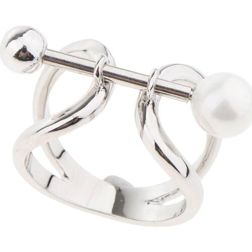 Women Rhinestone Brooch Pin Pearl Brooches Scarves Clip Shawl Buckle Gifts