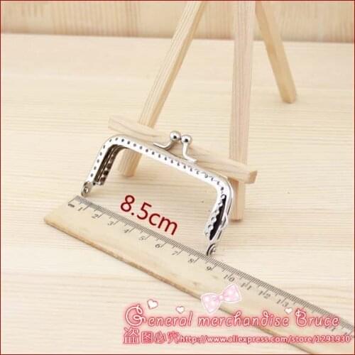 Handle Bag Table Exchange Accessorie Metal New Fashion 8.5 Cm Silver 10pcs Cord Lock For Of Wholesale Beautiful Hot Clutch