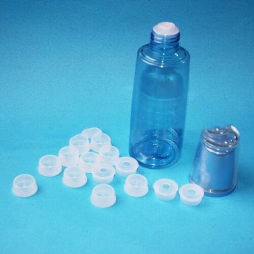 50pcs Essential Oil Bottles Corks Plug Sealing Cap Essential Oil Bottle Inner Plug Cover Plastic Lid Glass Bottle Plastic Corks