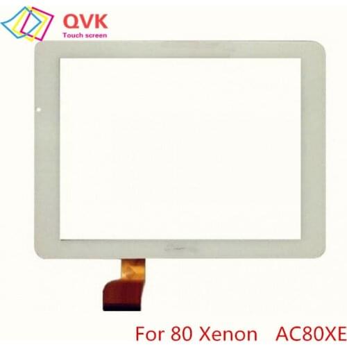 Black White For Archos 80 80B 80C 80D 96 Xenon Capacitive touch screen panel repair replacement spare parts