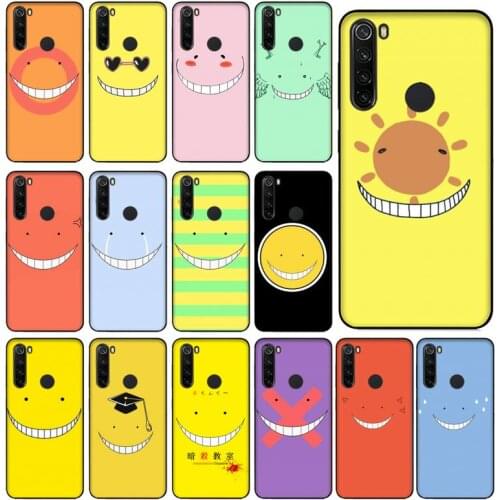 FHNBLJ assassination classroom koro sensei faces Phone Case for Xiaomi Redmi 5 5Plus 6 6A 4X 7 8 Note 5 5A 7 8 8Pro