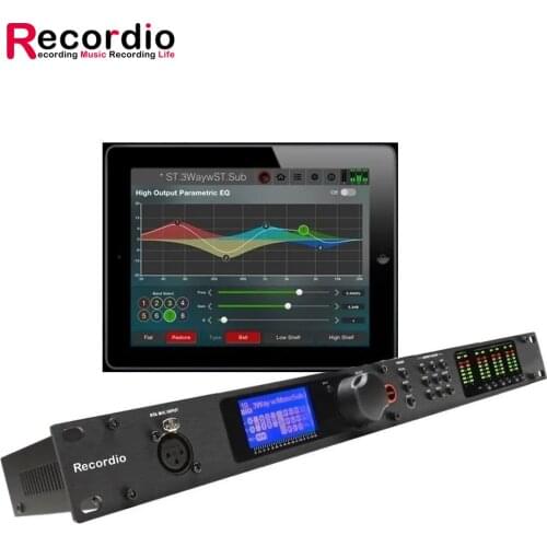 GAX-PA2PLUS Digital Audio Processor 2 In 6 Out Professional Stage Advanced Crossover Effect Processor